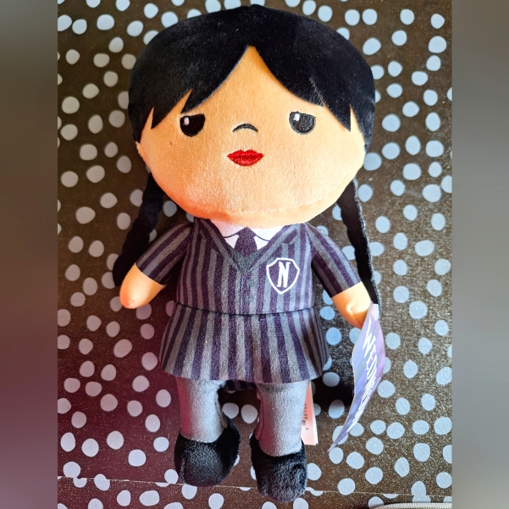 Wednesday Plush 8" Doll